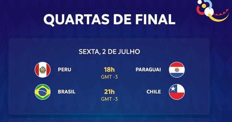 Jadwal Acara Tv Indosiar 3 Juli 2021 Ada Perempat Final Copa America Peru Paraguay Brazil Chile Berita Diy