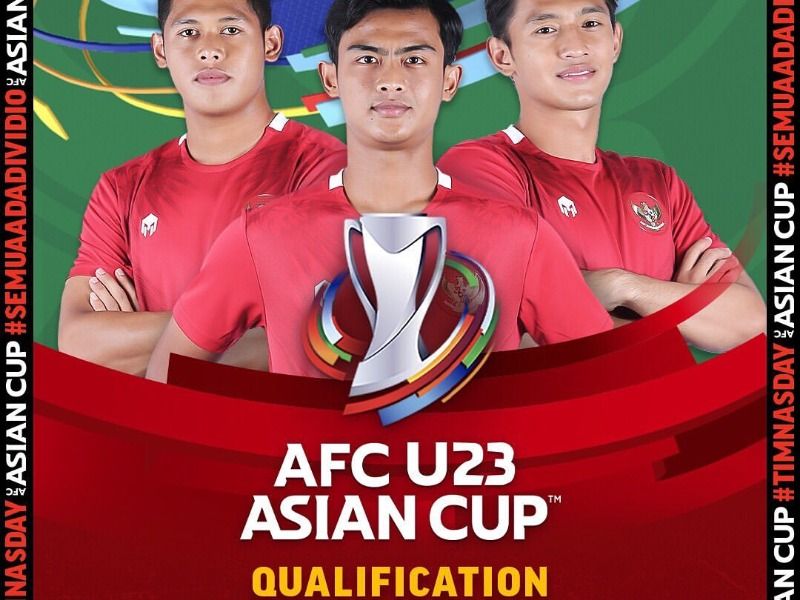 Live streaming indonesia australia. AFC u23 Asian Cup logo.