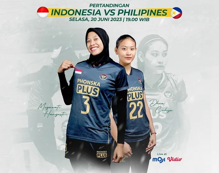 Link Live Streaming Voli AVC Challenge Cup 2023 Putri Indonesia Vs ...