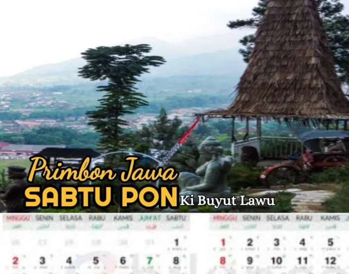 Sabtu 29 Oktober 2022 Dalam Kalender Jawa Dengan Keistimewaan Weton Sabtu Pon Watak Hingga 2875