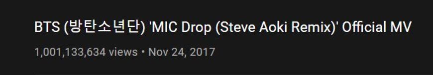 MV BTS - MIC Drop (Steve Aoki Remix). 