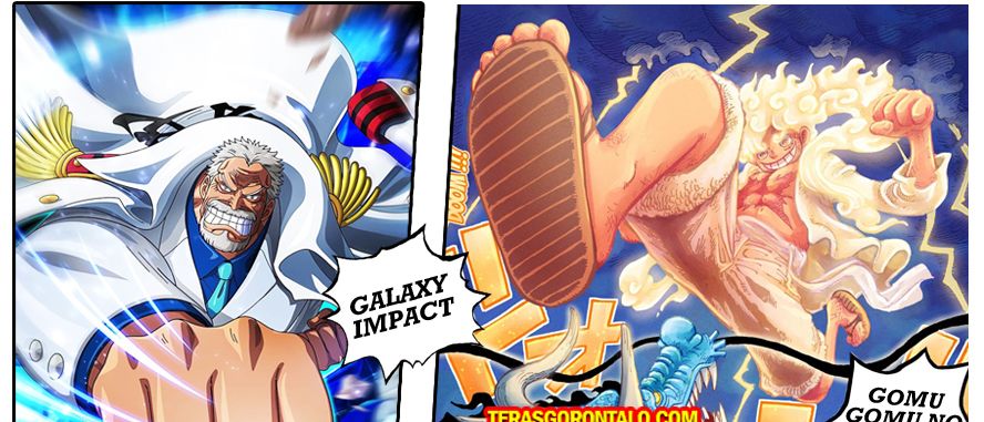 KEJUTAN! Monkey D Luffy Berhasil Menggabungkan Bajrang Gun dan Galaxy Impact Milik Monkey D Garp, Jadi Jurus Terkuat di Semesta One Piece?