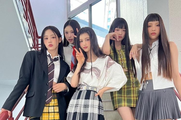 New Jeans Members Girlband Asal Korea Selatan Anak Asuh Agensi Ador