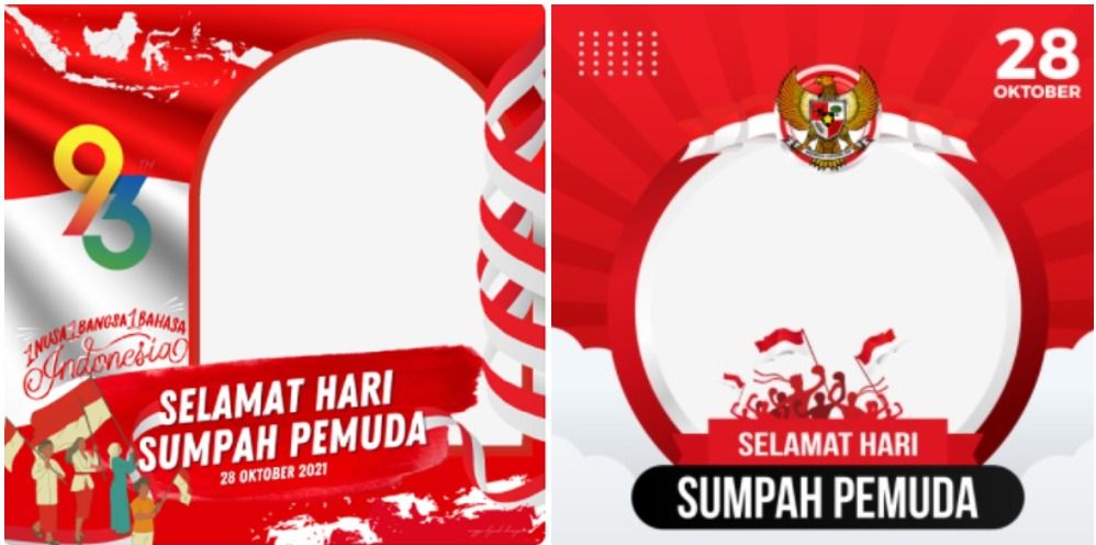 Kumpulan Twibbon Hari Sumpah Pemuda 2022 ‘Bersatu Bangun Bangsa ...