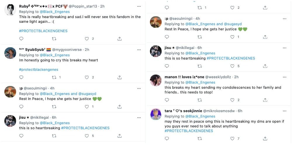 Tagar #PROTECTBLACKENGENES trending di Twitter usai seorang ENHYPEN bunuh diri karena dibully sesama fans karena menuding rasis.*