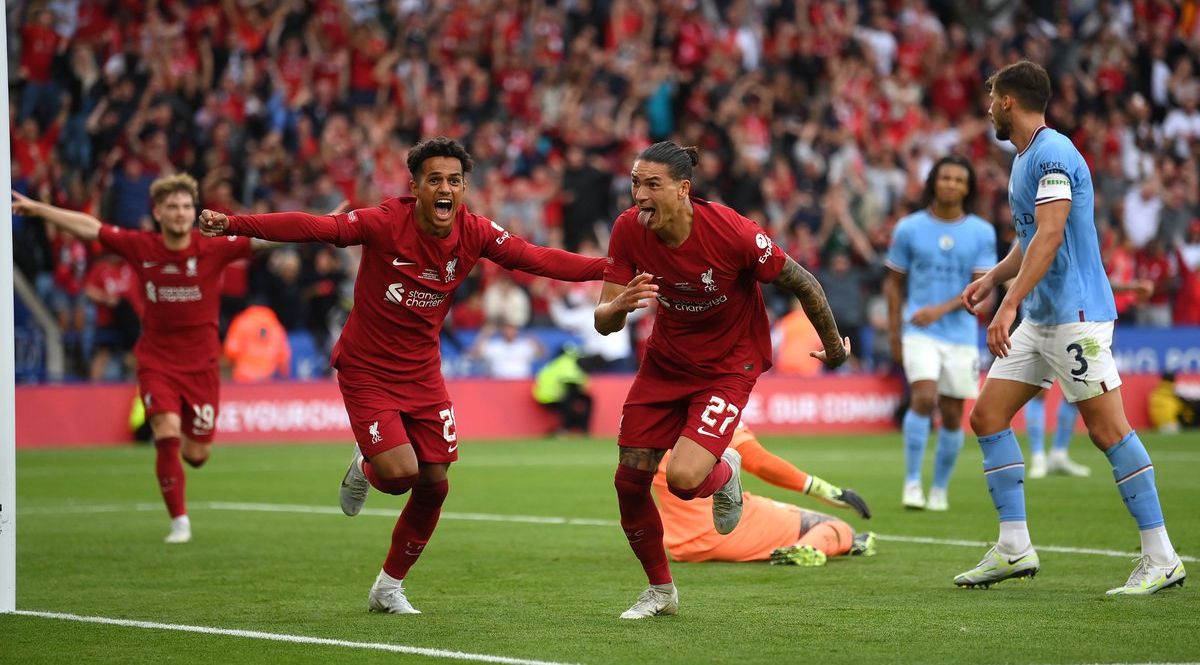 LIVERPOOL JUARA COMMUNITY SHIELD! Mohamed Salah dan Darwin Nunez Cetak Gol Kemenangan Kontra Manchester City.
