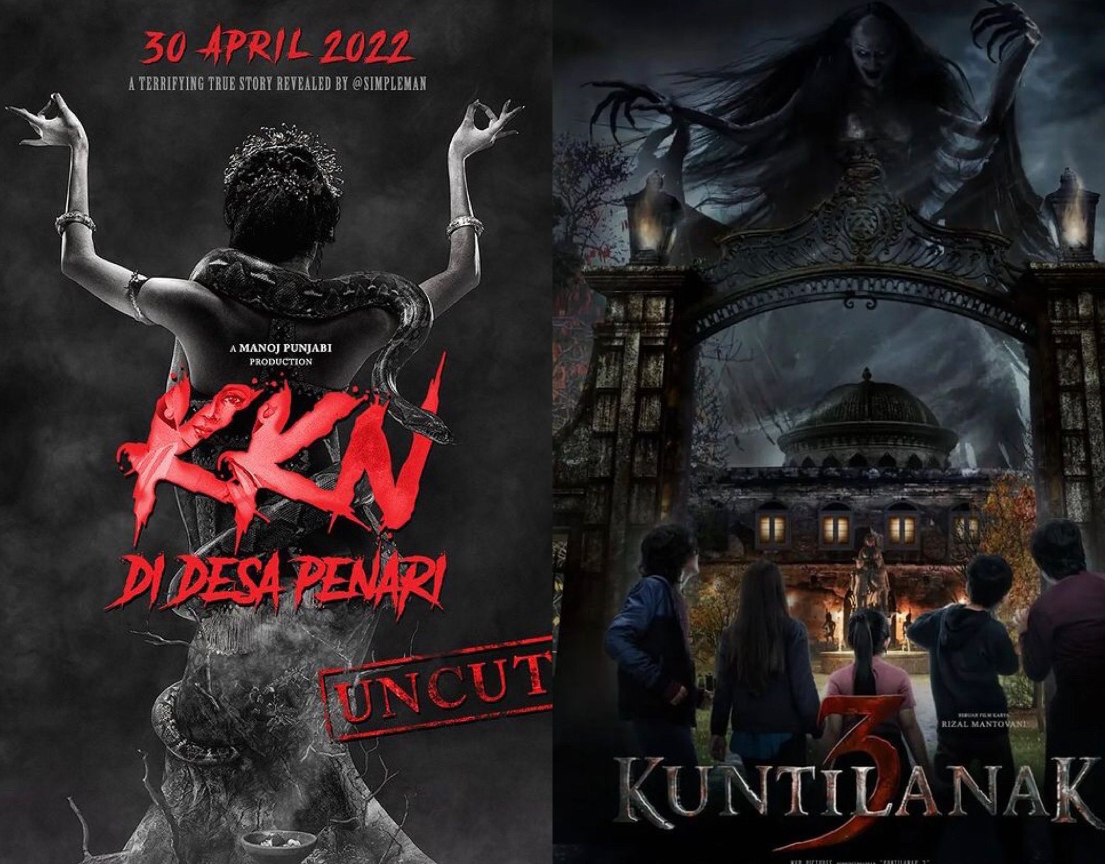 5 Film Horor Indonesia Yang Bakal Tayang April 2022 Di Bioskop Xxi Kkn Di Desa Penari Hingga 