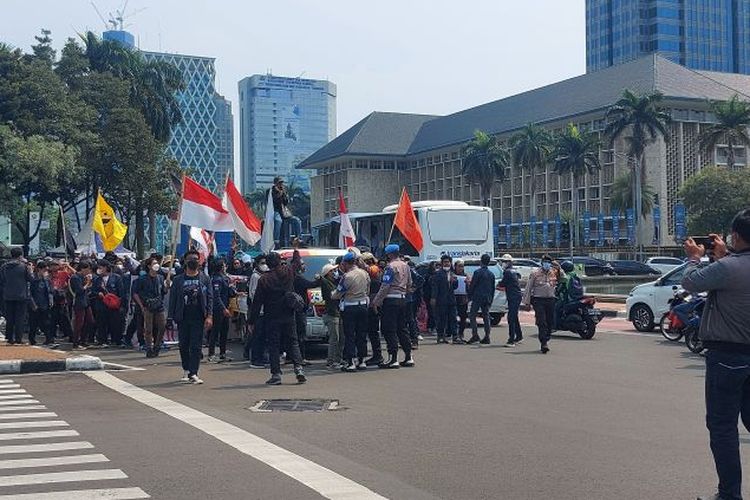 Ada Demo Mahasiswa Dan Buruh Di Istana, Polisi Siapkan Rekayasa Lalu Lintas