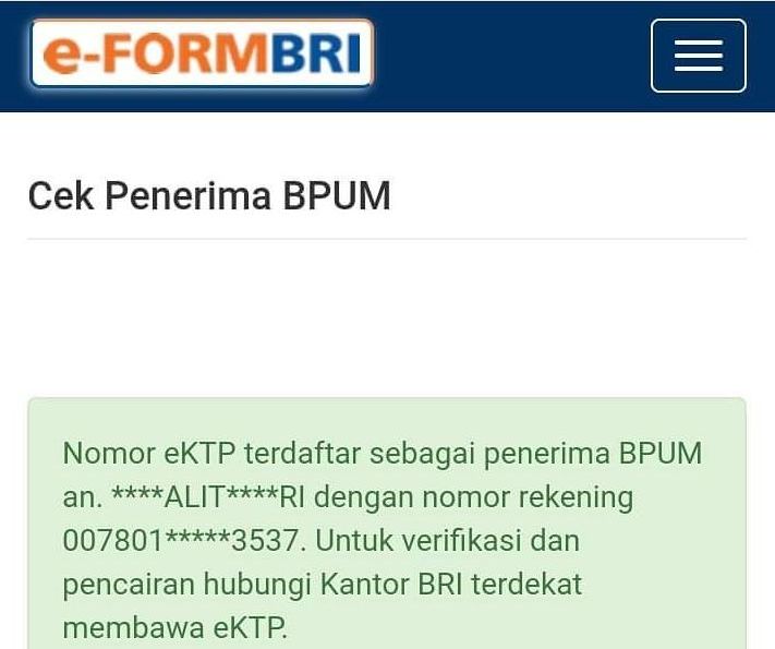 BLT UMKM 2022 Cair ke Pelaku Usaha yang Penuhi Syarat Ini, Cek Penerima BPUM Rp600 Ribu di eform.bri.co.id 