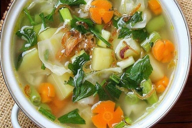 Berikut Ini Resep Sop Kentang Buncis Wortel Gurih Segar Oke Flores