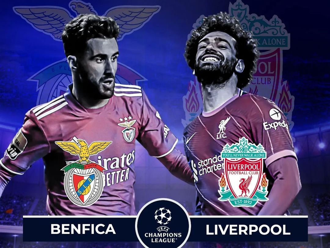 Link Live Streaming Benfica vs Liverpool dini hari ini di TV Online SCTV