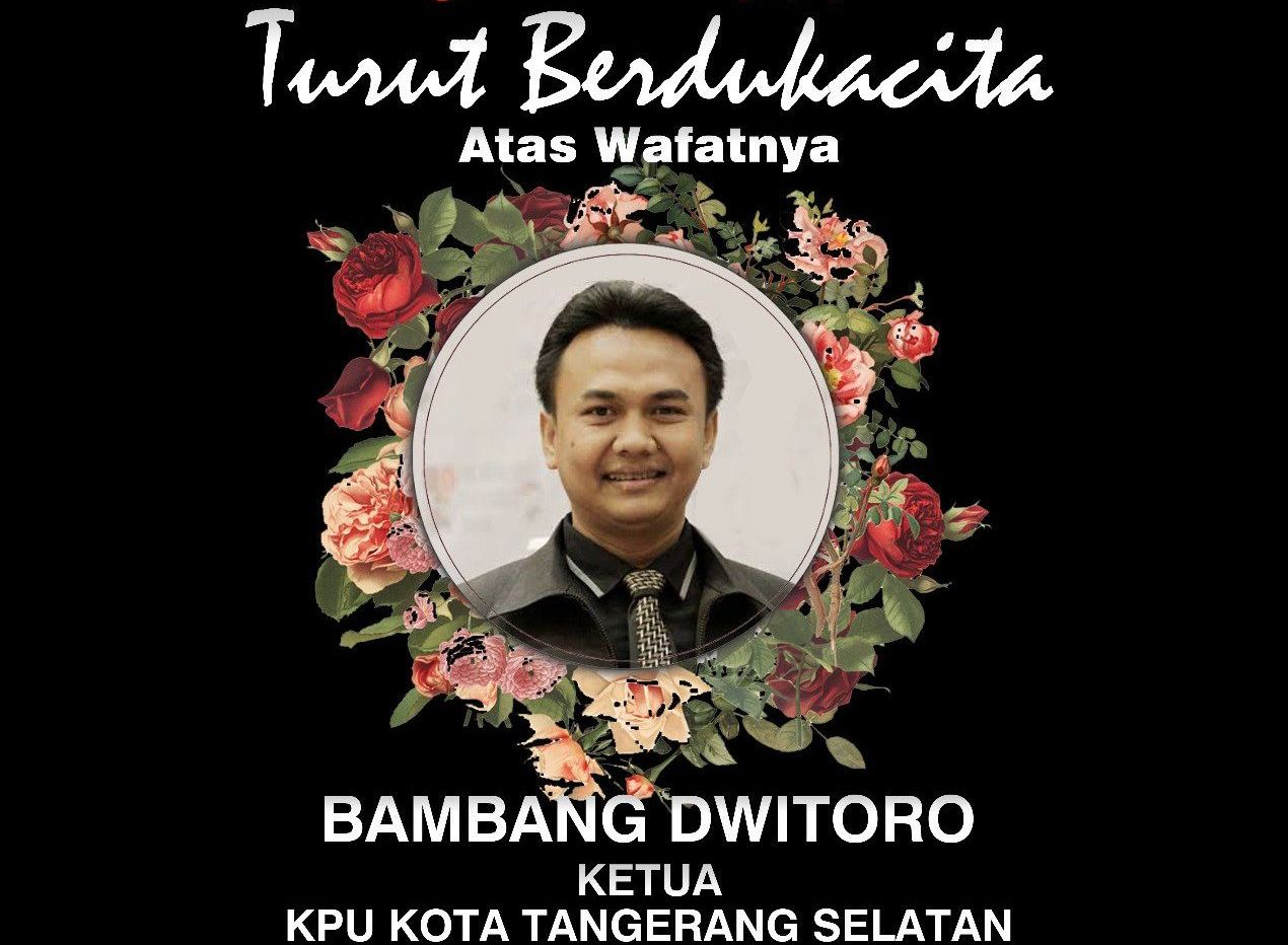 Ketua KPU Kota Tangerang Selatan, Bambang Dwitoro meninggal dunia usai dirawat intensif karena terinfeksi virus Covid-19, Sabtu 12 Desember 2020 /Instagram KPU Kota Tangsel