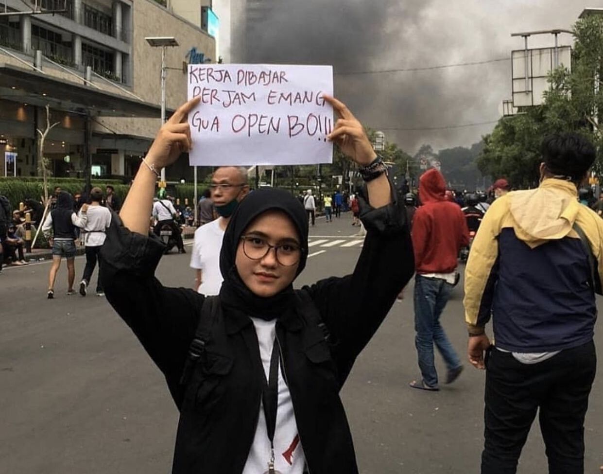 Nonggol Lagi Puyono Langsung Tantang Buruh Bongkar Bagian Uu Cipta Kerja Yang Merugikan Lamongan Today