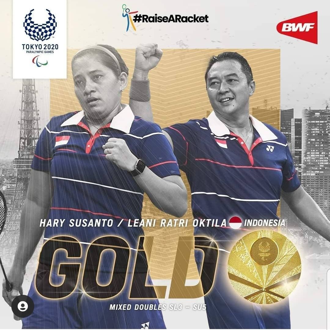Indonesia Pastikan Sebagai Peraih Medali Emas Terakhir Di Paralimpiade Tokyo 2020 Lewat Ganda