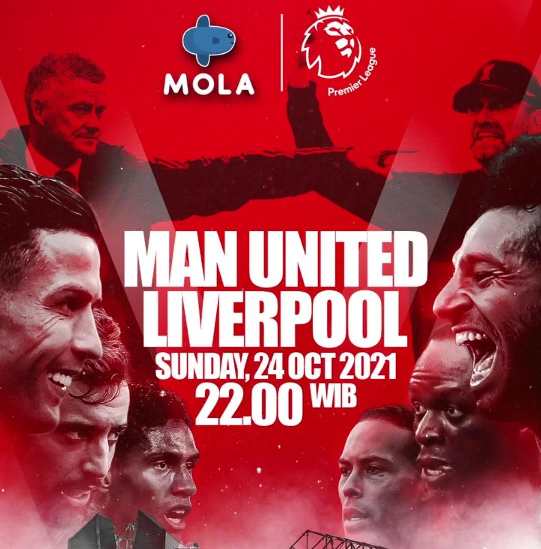 Liga Inggris Akhir Pekan Ini 23-24 Oktober 2021, Man United vs Liverpool, Brighton vs Man City Live SCTV, Mola