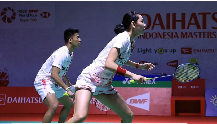 Dejan-Ferdinansyah-Gloria Emanuelle permalukan unggulan Malaysia di German Open 2023