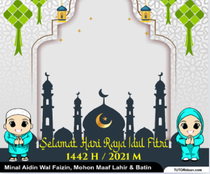 Link Download Gratis Twibbon Hari Raya Idul Fitri 1442 H Atau Lebaran 2021 Lengkap Dengan Cara Pakainya Mantra Sukabumi
