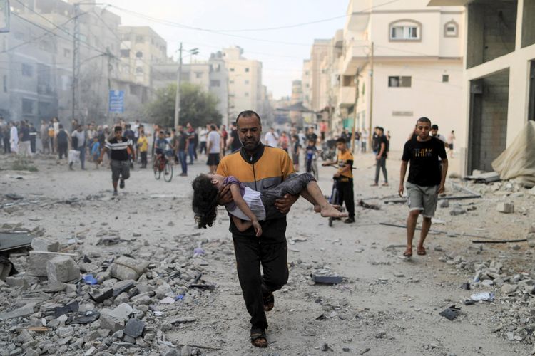 Rakyat Palestina Didesak Mengungsi ke Mesir, Eks Menlu Israel Gagu Ditanya Alasan Tidak ke Israel