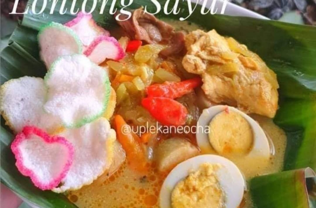 Resep Lontong Sayur Telur Dan Ayam Yang Sedap Mantap   Warta Lombok