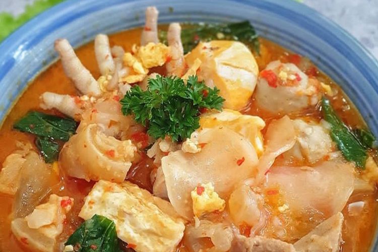 Resep Seblak Bandung Kuah Pedas. Isinya Komplit, Bisa Untuk Ide Jualan ...