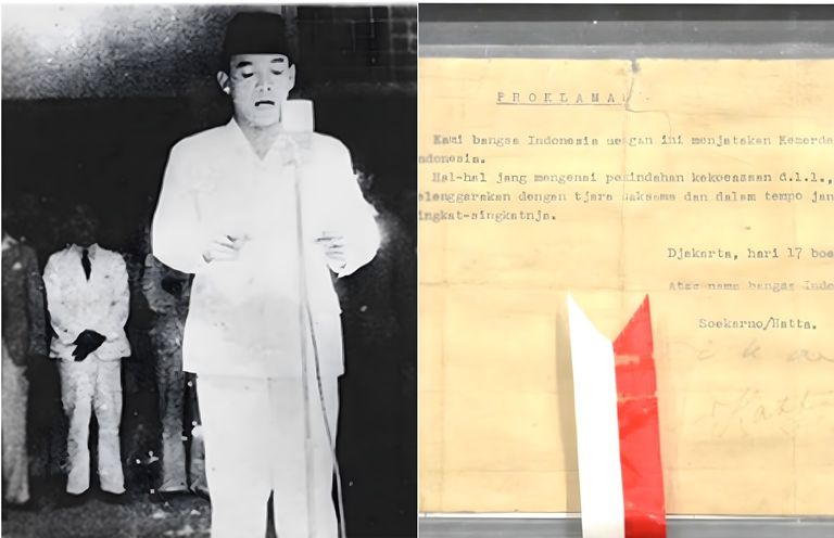 Naskah Asli Teks Proklamasi Tulis Tangan Bung Karno Dikembalikan ke ...