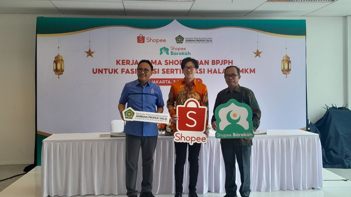 Shopee Jalin Kerja Sama dengan BPJPH, Permudah UMKM Dapatkan Sertifikat Halal