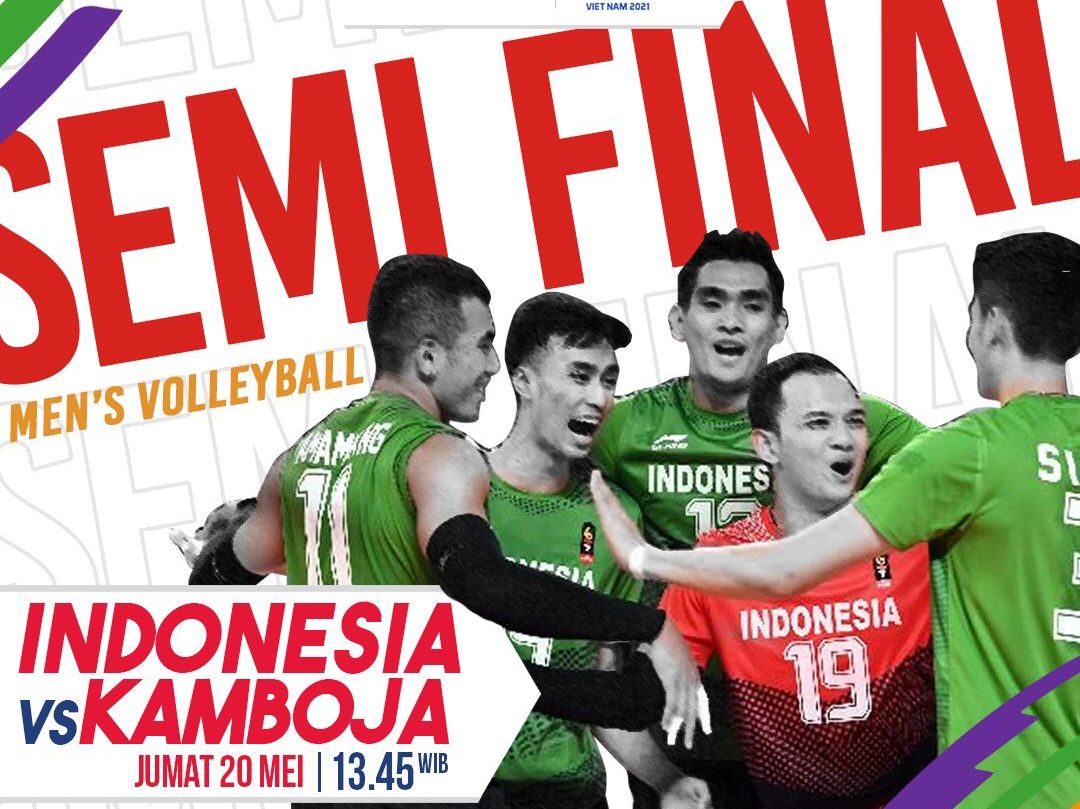 Jadwal Acara MNC TV Jumat 20 Mei 2022: Semifinal Voli Sea Games Vietnam Indonesia vs