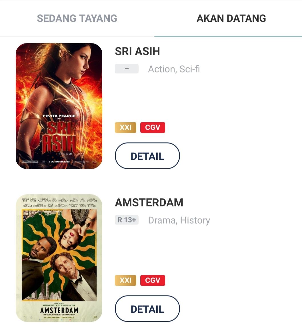 Ini Daftar Film Bioskop Indonesia Yang Tayang Di Bulan Oktober 2022 Ada Sri Asih Dan Inang 3769