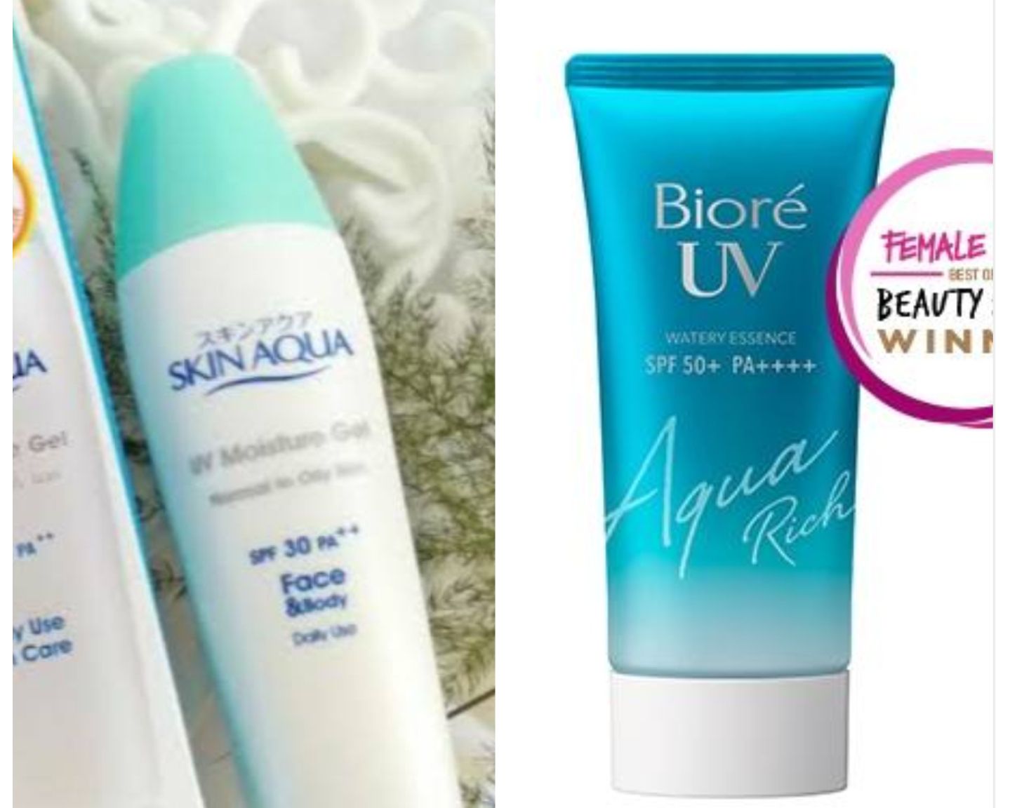 biore uv aqua sunscreen review