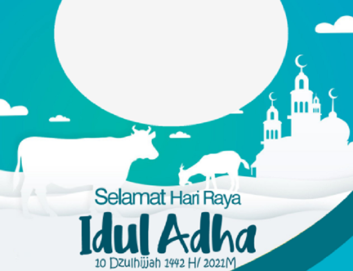  Terbaru! 25 link twibbon selamat Idul Adha 1442 H, bingkai foto Hari Raya Kurban 2021 jatuh pada 20 Juli 2021.