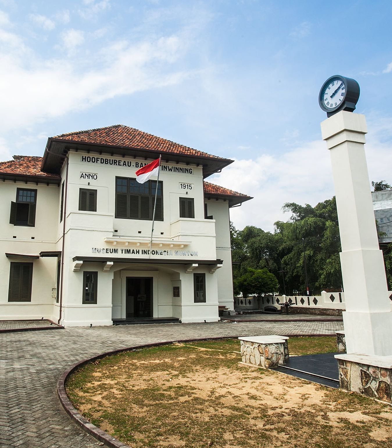 Museum Timah Indonesia di Mentok Bangka Barat