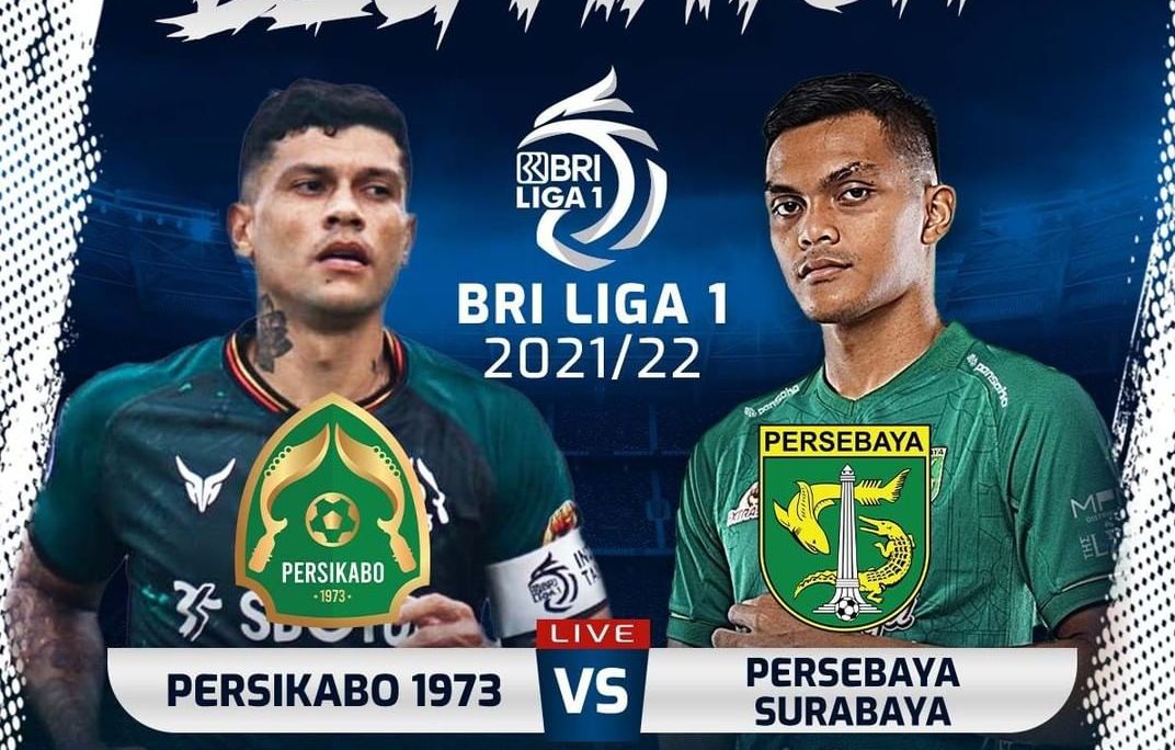 Link Live Streaming Persebaya vs Persikabo Pertandingan Liga 1 Indonesia 2021-2022 hari ini 10 Januari 2022