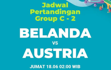 Piala Eropa Belanda Vs Austria Jadwal Euro 2020 Rcti Kamis 17 Juni 2021 Portal Jogja