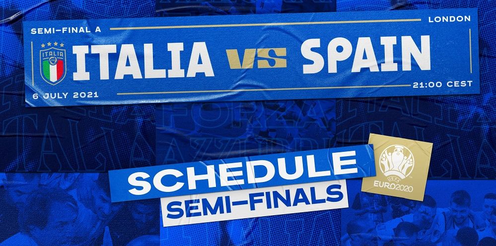 Tersedia link-link live streaming Italia vs Spanyol, juga link-link untuk pantau perkembangan skor dari menit ke menit, lengkap! 