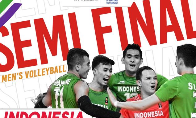 LINK LIVE STREAMING Semifinal Voli Putra SEA Games 2021 Indonesia vs Kamboja. Tayang Gratis di MNC TV 