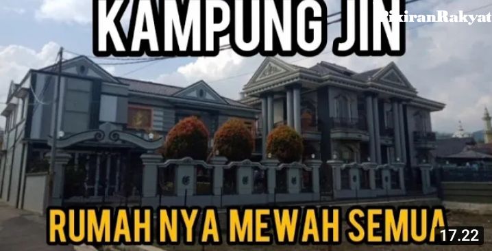 Rumah Megah dengan Mobil Mewah, potret 'Kampung Jin' di Majalengka
