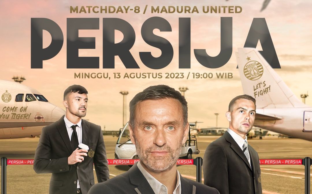  Madura United vs Persija Jakarta pada Minggu, 13 Agustus 2023 