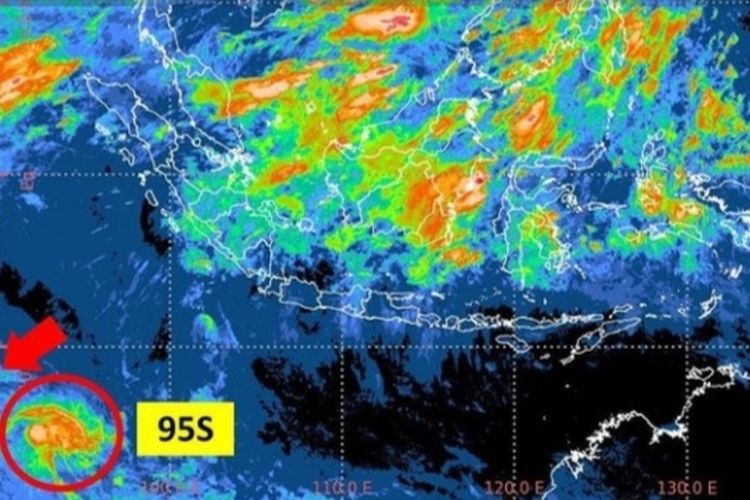 BMKG Temukan Bibit Siklon Tropis Di Barat Daya Lampung, Waspada ...