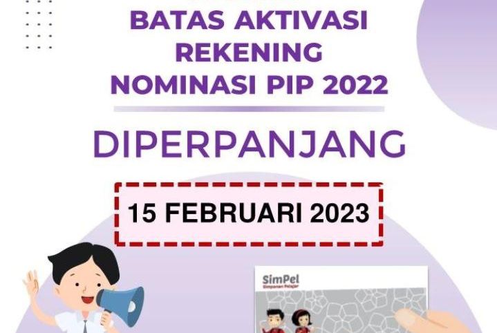 Segera Aktivasi Sebelum 15 Februari 2023! Siswa Penerima PIP Kemendikbud Dapat BLT Rp 1 Juta, Begini Caranya /Instagram/@sobatpip