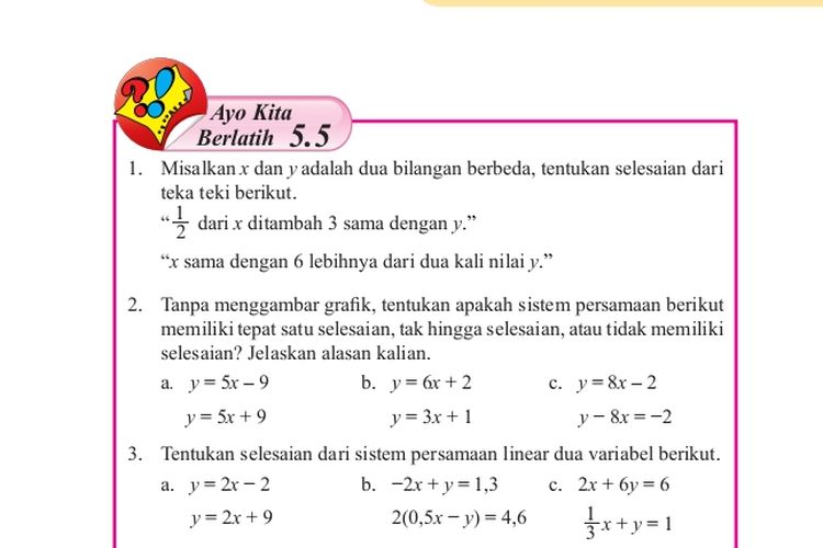 Kunci Jawaban Matematika Kelas 8 Halaman 235 Semester 1 Ayo Kita ...