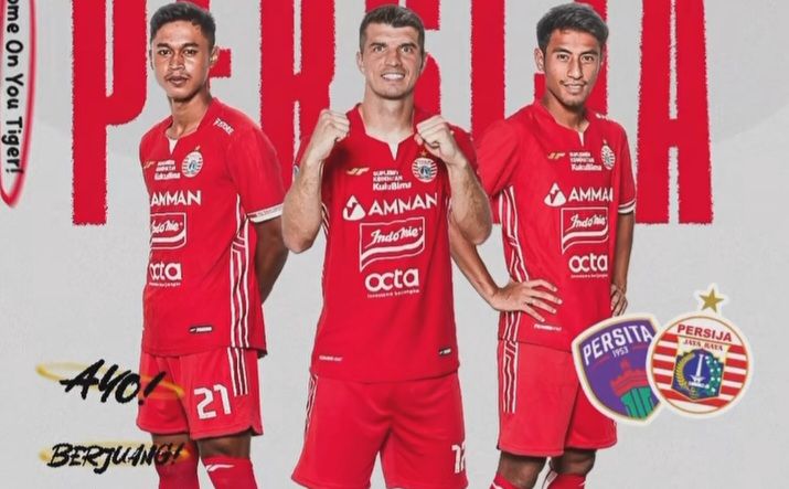 Simak jam tayang, H2H, prediksi skor, pemain, dan link streaming Persita vs Persija Jakarta pada Selasa, 28 Maret 2023.