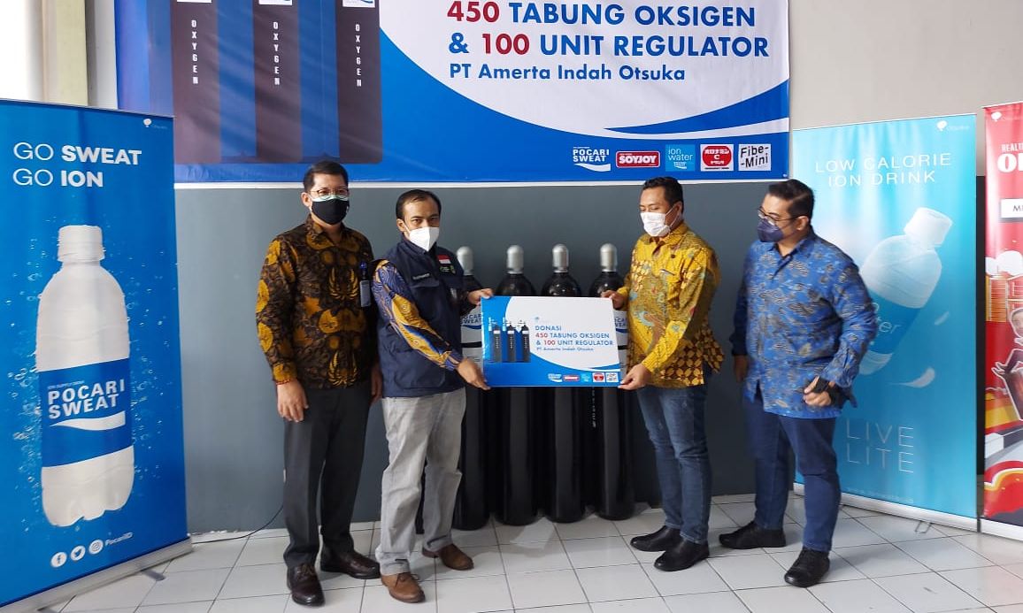 Jawa Barat Kembali Dapat Bantuan Ratusan Tabung Oksigen Mata Bandung 