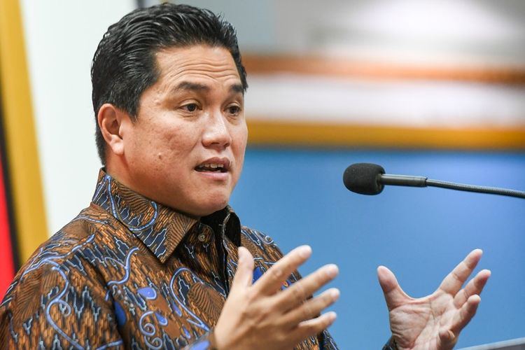 Pistol Dirut BUMN Meletus di Bandara Hasanudin, Erick Thohir: Masa Ketemu Rakyat Bawa Pistol