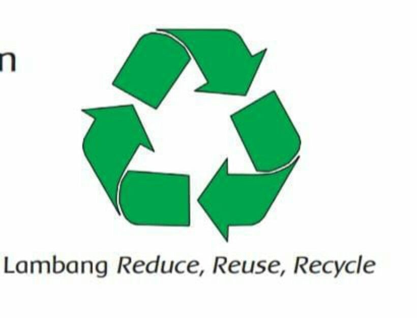 Gambar: Mengurangi sampah plastik, dapat dilakukan  dengan 3 cara / buku tematik Kemendikbud revisi 2018