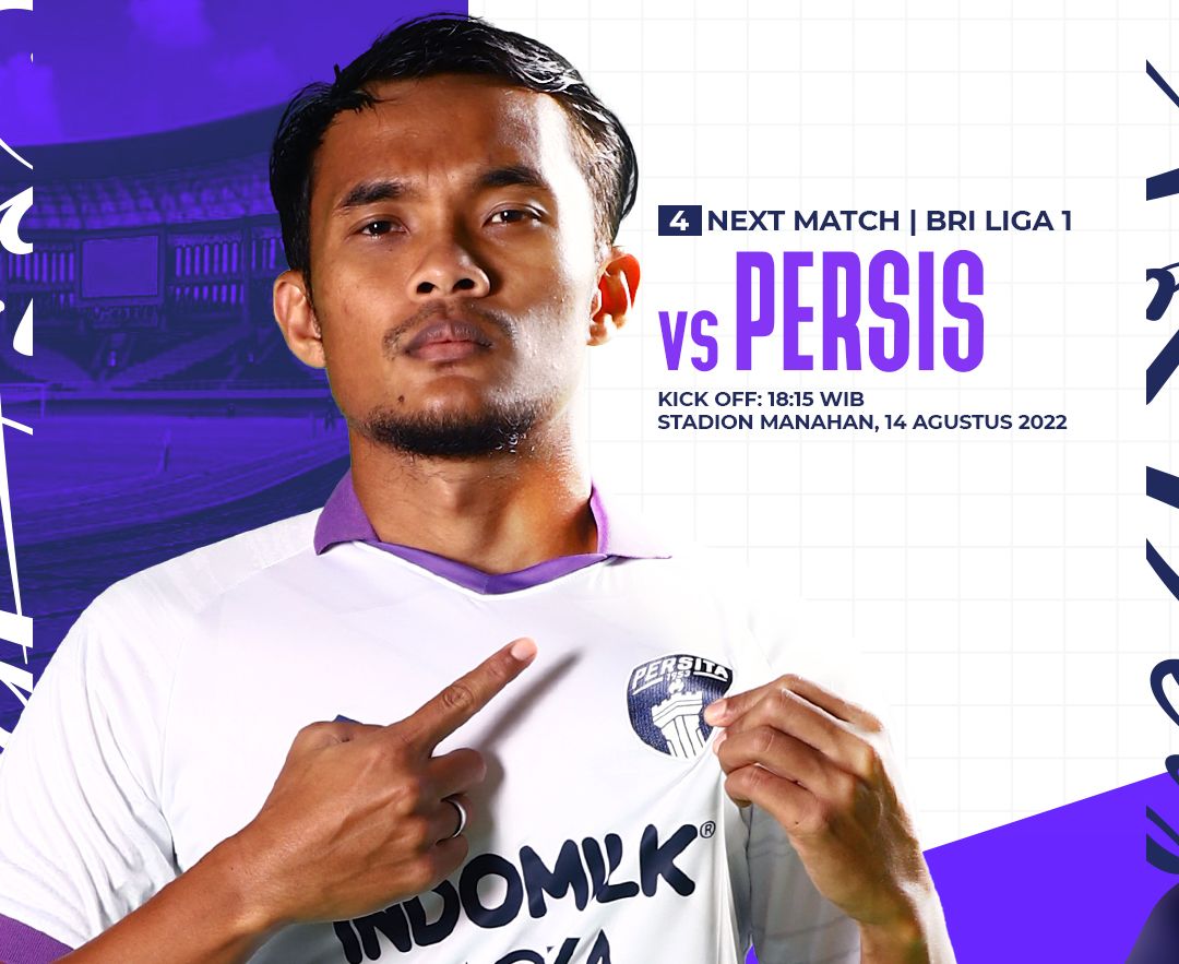 Live Streaming dan Head to Head Persis vs Persita, Dilengkapi Prediksi Skor dan Susunan Pemain BRI Liga 1 Hari Ini