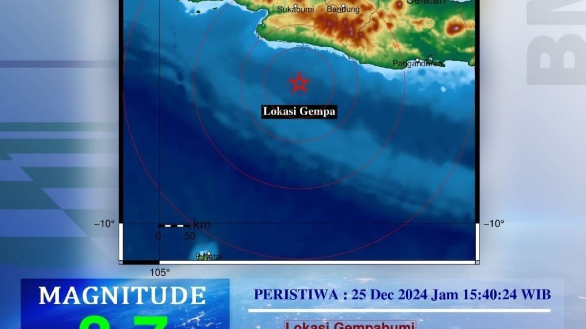 Gempa Magnitudo Guncang Wilayah Sukabumi Jawa Barat Galamedia News