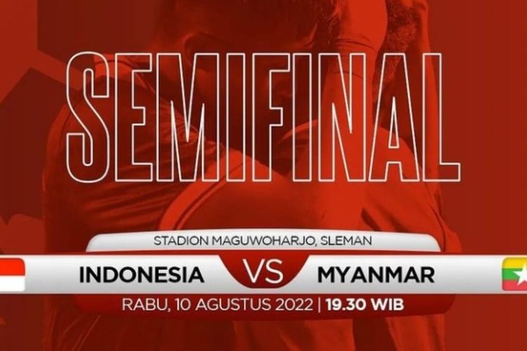 SEDANG BERLANGSUNG Indonesia Vs Myanmar Piala AFF U-16, 10 Agustus 2022 ...