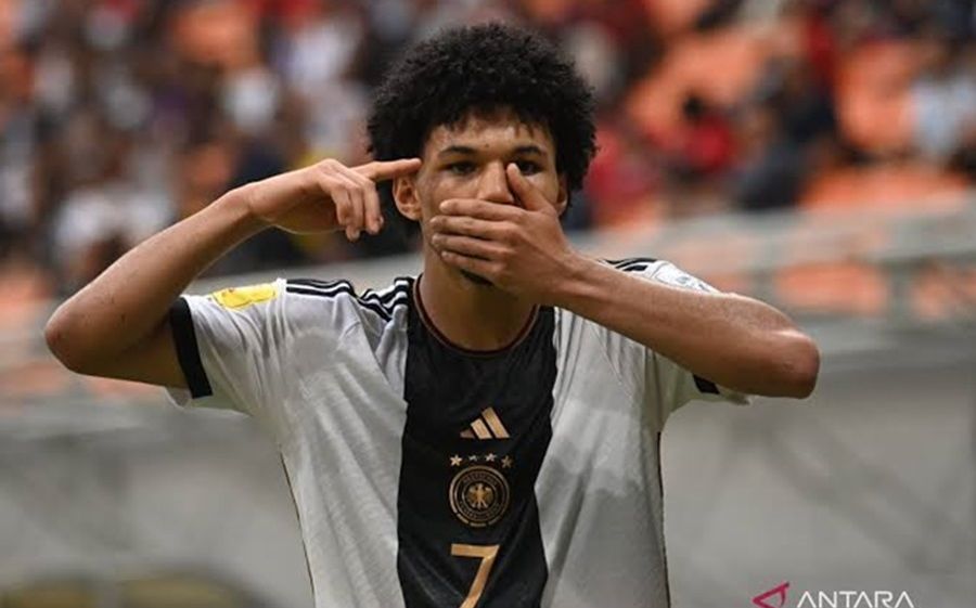 Paris Brunner cetak gol pembuka untuk Jerman U-17.