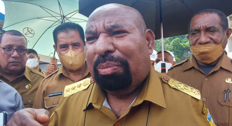Gubernur Papua, Lukas Enembe.