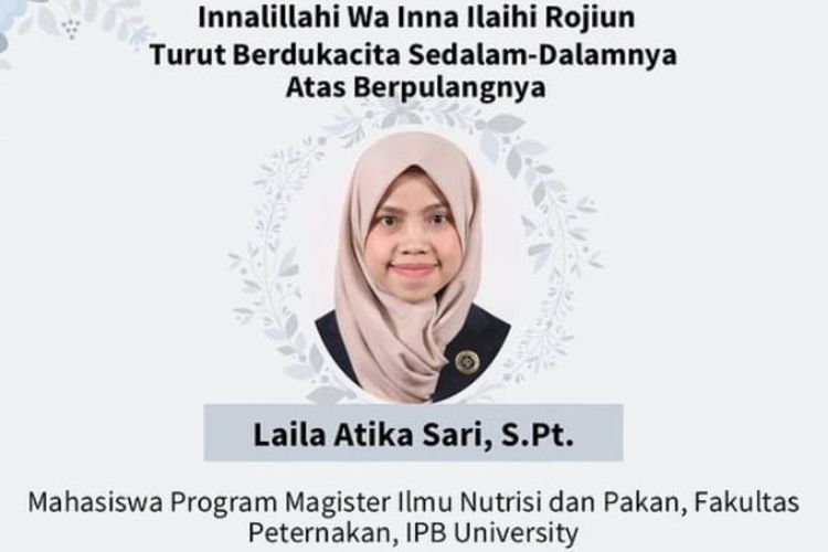 Kronologi Mahasiswa S2 IPB Meninggal Dunia Akibat Terbakar Saat Praktik di Laboratorium